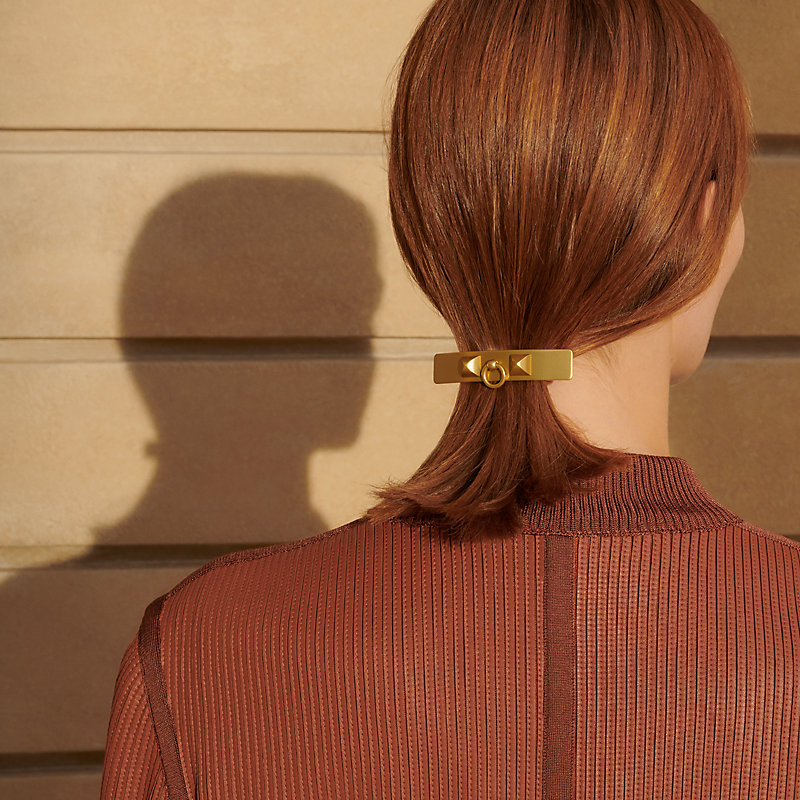 HERMES 髪留め Clou Medor PM hair clip | Hermès Hong Kong SAR